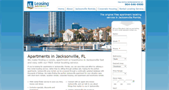 Desktop Screenshot of leasingjacksonville.com